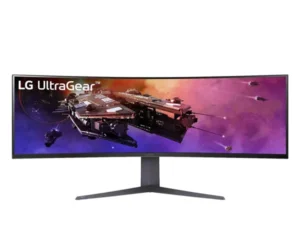 מסך מחשב ''45 קעור UltraGear™ DQHD תומך VESA תוצרת LG דגם: 45GR75DC-B