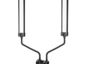תאורת ביוטי כפולה עם זרועות מתכווננות Nanlite Mira 26B