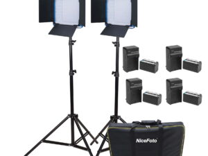 קיט תאורה מקצועית לסטודיו NiceFoto SL-600A