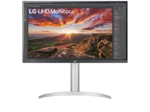 מסך מחשב "27 ברזולוציית IPS 4K UHD עם VESA DisplayHDR 400 תוצרת LG דגם: 27UP85NP-W