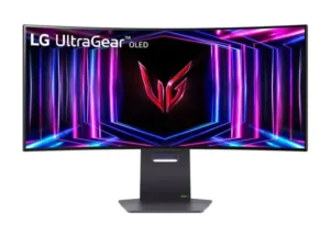 מסך ''34 גיימינג קעור OLED UltraGear™ WQHD תוצרת LG דגם: 34GS95QE-B